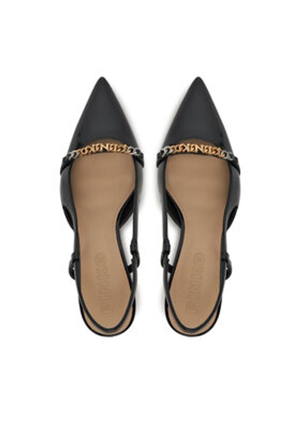 Pinko - PINKO Sandały Gloria 05 SD0251 E002 Czarny. Kolor: czarny. Materiał: skóra