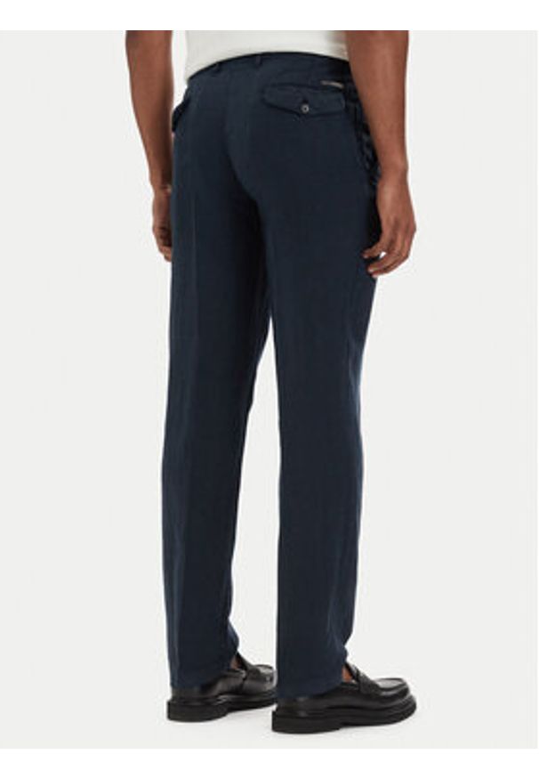 Karl Lagerfeld - KARL LAGERFELD Chinosy 265358 562818 Granatowy Regular Fit. Kolor: niebieski. Materiał: syntetyk
