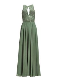 Hey Kyla Sukienka wieczorowa 5AI053HK Zielony Regular Fit. Kolor: zielony. Materiał: syntetyk. Styl: wizytowy #6