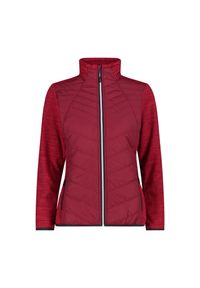 Damska kurtka puchowa CMP. Kolor: czerwony, wielokolorowy, różowy. Materiał: puch. Sport: turystyka piesza #1