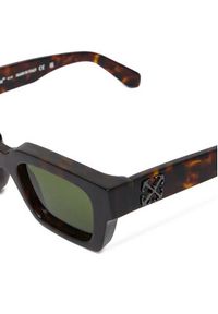OFF-WHITE - Off-White Okulary przeciwsłoneczne OERI126 Brązowy. Kolor: brązowy #2