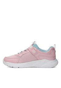 Geox - Sneakersy dziecięce różowe GEOX J Sprintye Girl J25FWC 01454 C8TM4. Kolor: różowy. Materiał: materiał. Sport: bieganie #6