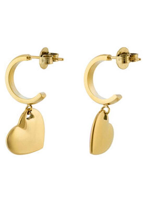 Guess Kolczyki JUBE05151JW Różowy. Materiał: metalowe. Kolor: różowy