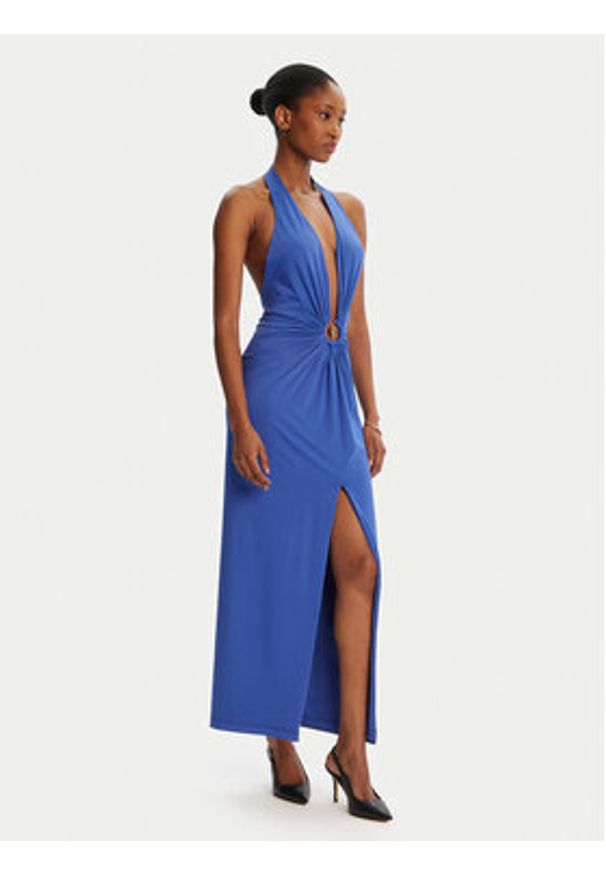 BARDOT - Bardot Sukienka koktajlowa Alma Plunging 59914DB Niebieski Regular Fit. Kolor: niebieski. Materiał: syntetyk. Styl: wizytowy