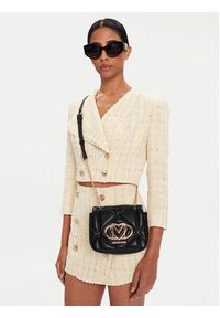 Love Moschino - LOVE MOSCHINO Torebka JC4188PP0NLC0000 Czarny. Kolor: czarny. Materiał: skórzane #3