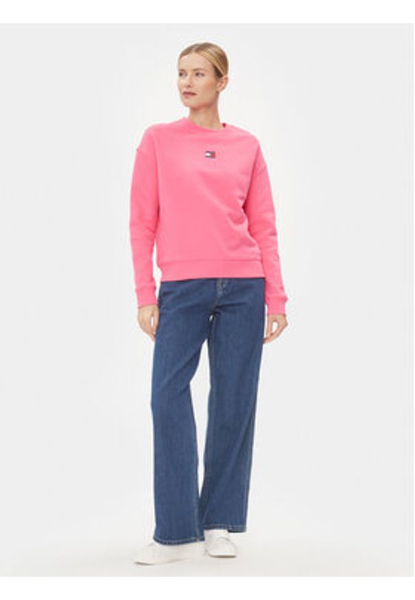 Tommy Jeans Jeansy Daisy DW0DW17185 Niebieski Baggy Fit. Kolor: niebieski