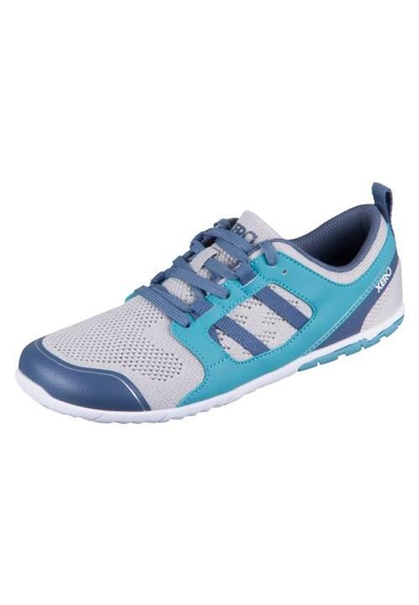 XERO SHOES - Buty do chodzenia damskie Xero Shoes Zelen Cloud Porcelaine. Kolor: szary, wielokolorowy. Materiał: syntetyk, materiał. Szerokość cholewki: normalna. Styl: sportowy