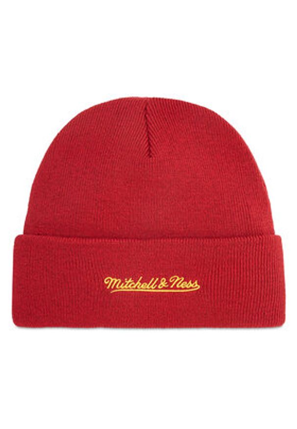 Mitchell & Ness Czapka Fandom KTCFMM19260 Czerwony. Kolor: czerwony. Materiał: akryl, materiał
