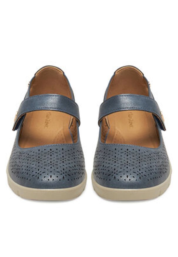 Clara Barson Półbuty WFA3588-1 Granatowy. Kolor: niebieski. Materiał: syntetyk, materiał