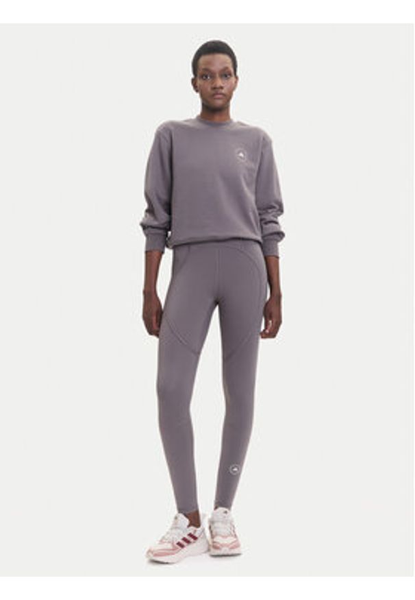 Adidas by Stella McCartney - adidas by Stella McCartney Bluza JW4692 Szary Regular Fit. Kolor: szary. Materiał: bawełna