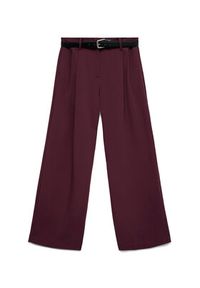 Vero Moda Spodnie materiałowe Michell 10336373 Fioletowy Wide Leg. Kolor: fioletowy. Materiał: syntetyk #2