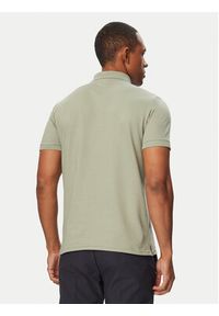 Calvin Klein Polo LV04LC254G Khaki Slim Fit. Typ kołnierza: polo. Kolor: brązowy. Materiał: bawełna #5