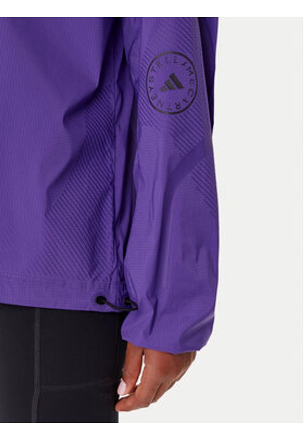 Adidas by Stella McCartney - adidas by Stella McCartney Kurtka do biegania Running JX9082 Fioletowy Regular Fit. Kolor: fioletowy. Materiał: syntetyk. Sport: bieganie