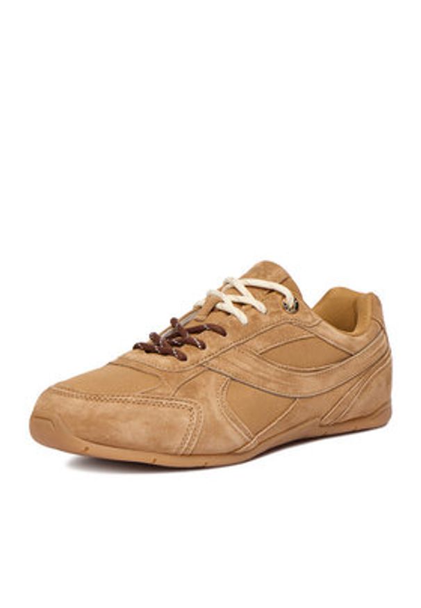 MEXX Sneakersy EO-MI001011061W Brązowy. Kolor: brązowy. Materiał: zamsz, skóra