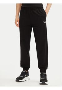 EA7 Emporio Armani Dres 7M000235 AF13512 MC156 Czarny Regular Fit. Kolor: czarny. Materiał: bawełna #4