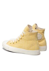 Converse Trampki Ctas Hi 571358C Żółty. Kolor: żółty. Materiał: materiał #2