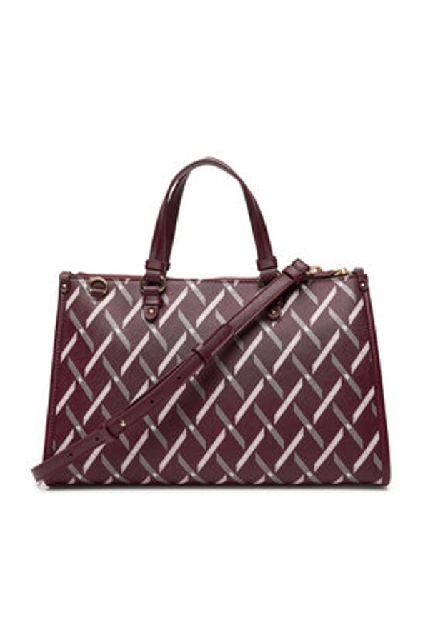 Armani Exchange Torebka XW000400 AF17155 MA043 Bordowy. Kolor: czerwony. Materiał: skórzane