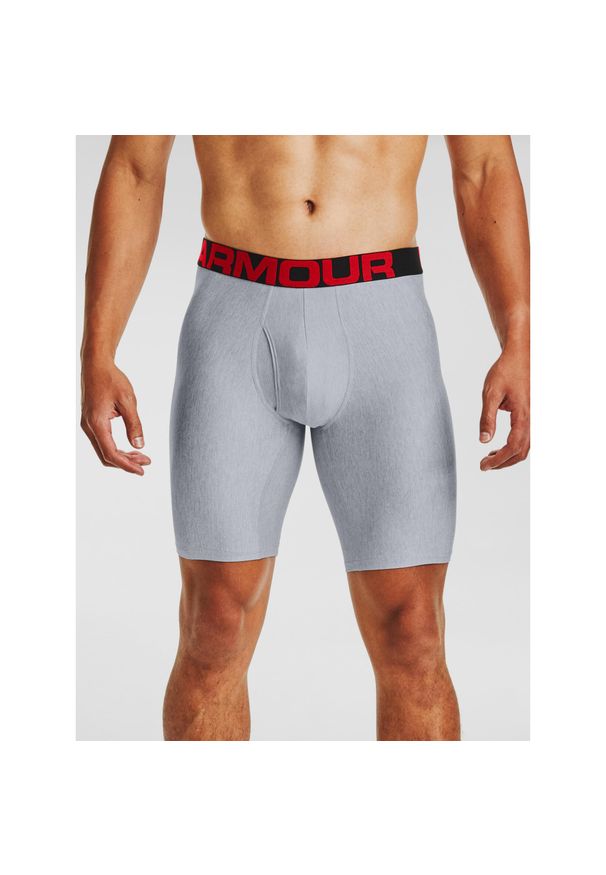 Bokserki męskie Under Armour Ua Tech 9In 2-Pak. Kolor: szary. Sport: fitness
