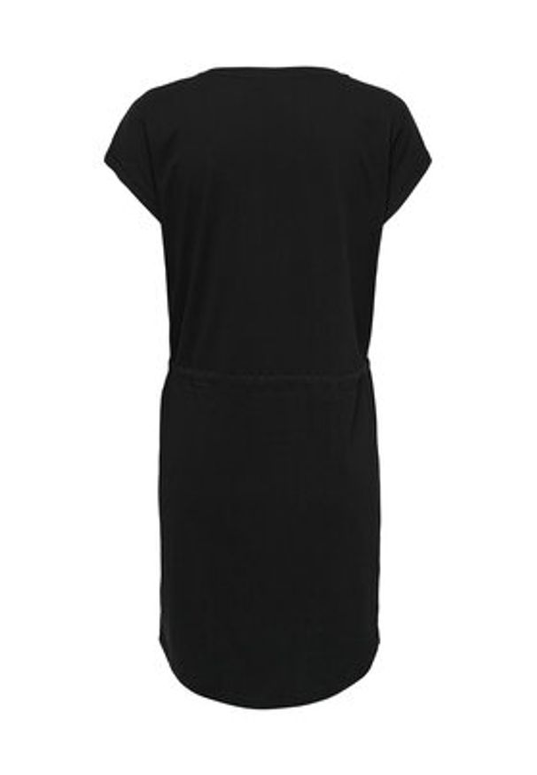 only - ONLY Sukienka codzienna 15153021 Czarny Regular Fit. Okazja: na co dzień. Kolor: czarny. Materiał: bawełna. Typ sukienki: proste. Styl: casual