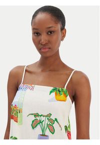 Seafolly Sukienka letnia La Boca 55652-DR Écru Regular Fit. Materiał: bawełna. Sezon: lato #2