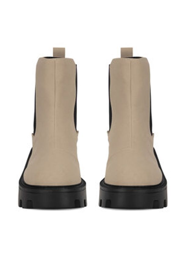 DeeZee Sztyblety WYL3949-1A Beżowy. Kolor: beżowy. Materiał: materiał