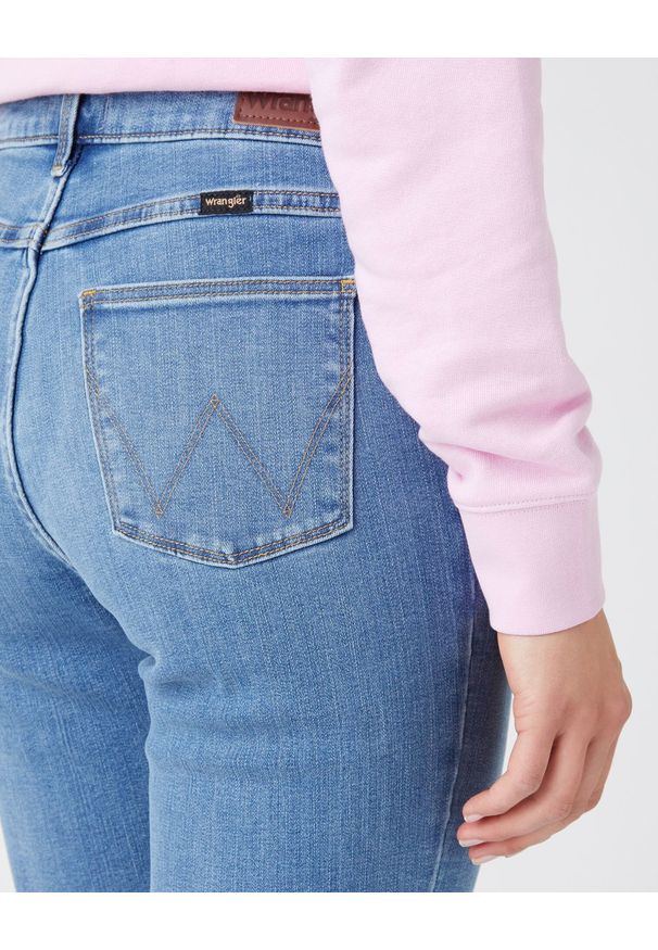 Wrangler - WRANGLER STRAIGHT DAMSKIE SPODNIE JEANSOWE JEANSY ROCKY W20TB940W 112141246