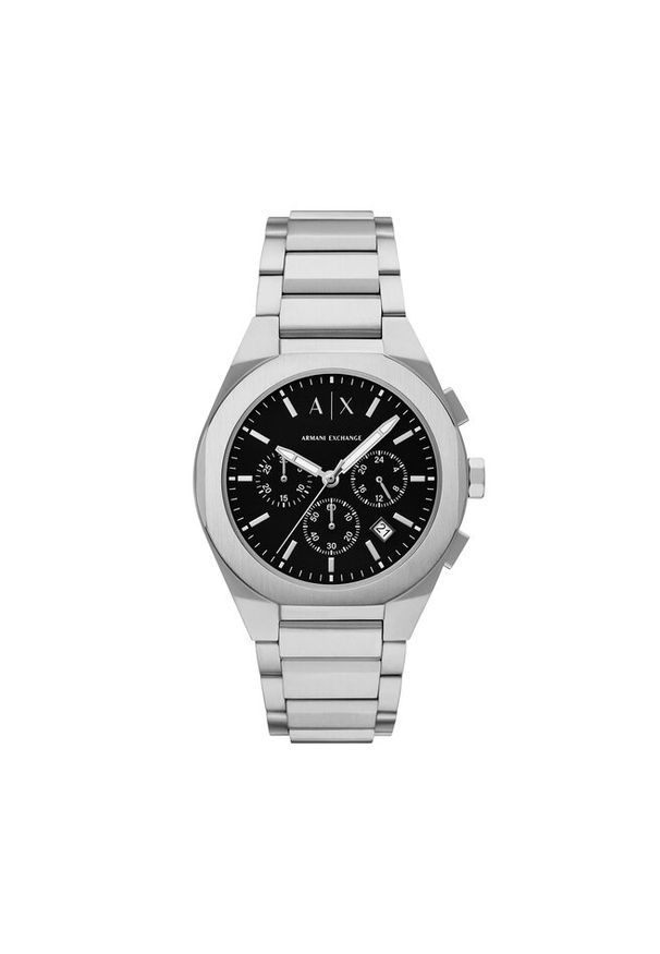 Zegarek Armani Exchange. Kolor: srebrny