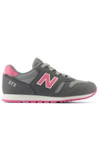 Buty New Balance YC373VN2 - szare. Okazja: na uczelnię, na co dzień. Kolor: szary. Materiał: materiał, syntetyk, guma. Szerokość cholewki: normalna. Model: New Balance 373