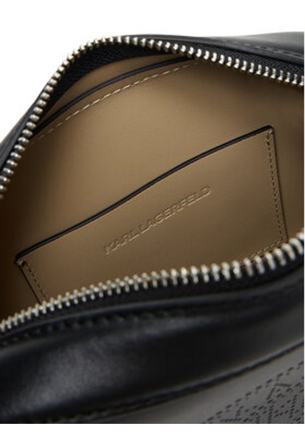 Karl Lagerfeld - KARL LAGERFELD Torebka A3W30310 Czarny. Kolor: czarny. Materiał: skórzane