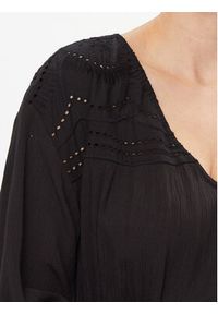 Vila Sukienka codzienna Mesa 14092006 Czarny Loose Fit. Okazja: na co dzień. Kolor: czarny. Materiał: wiskoza. Typ sukienki: proste. Styl: casual #7