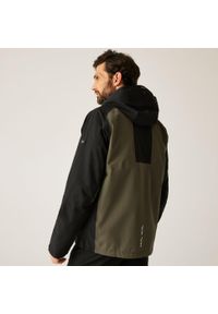 Regatta - Kurtka męska 3 w 1 Sacramento. Kolor: wielokolorowy, brązowy, zielony. Materiał: materiał, puch. Sport: turystyka piesza #2