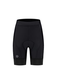 ROGELLI - Spodenki rowerowe Rogelli Essential II z wkładką żelową, damskie, czarne. Kolor: czarny