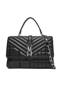 Steve Madden Torebka Bplais SM13001817 Czarny. Kolor: czarny. Materiał: skórzane