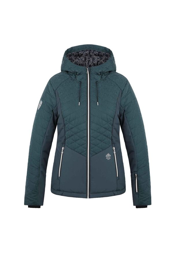 SWISS-SKI - Damska Kurtka Narciarska Okilara - Wodoodporna, Ciepła i Oddychająca. Kolor: wielokolorowy. Materiał: materiał. Sezon: zima. Sport: narciarstwo