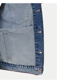 Tommy Jeans Kurtka jeansowa Ryan DM0DM21242 Niebieski Regular Fit. Kolor: niebieski. Materiał: bawełna