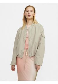 JJXX Kurtka bomber Leila 12253330 Szary Regular Fit. Kolor: szary. Materiał: syntetyk