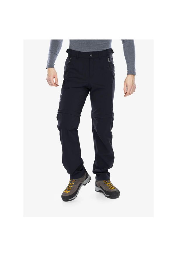 Spodnie z odpinanymi nogawkami Vaude Farley Stretch T-Zip Pants III. Kolor: szary, wielokolorowy, czarny. Sezon: lato. Sport: turystyka piesza