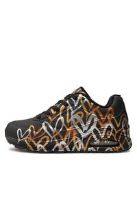 skechers - Skechers Sneakersy Metallic Love 155523/BKGD Czarny. Kolor: czarny. Materiał: skóra #3