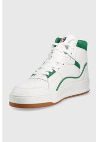GANT - Gant sneakersy Varzity 24631823.G247 kolor biały. Nosek buta: okrągły. Zapięcie: sznurówki. Kolor: biały. Materiał: guma. Obcas: na obcasie. Wysokość obcasa: niski #2