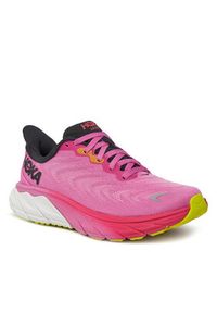 HOKA - Hoka Buty do biegania Arahi 6 1123195 Różowy. Kolor: różowy. Materiał: materiał #6