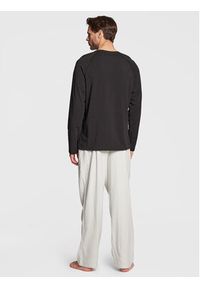 Calvin Klein Underwear Piżama 000NM1591E Czarny Regular Fit. Kolor: czarny. Materiał: bawełna