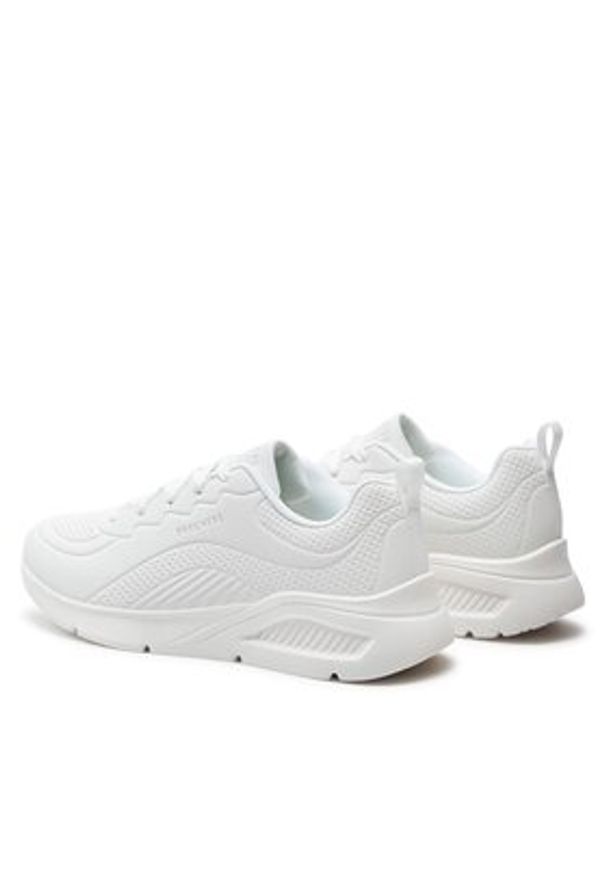 skechers - Skechers Sneakersy Uno Lite-Lighter One 183120/WHT Biały. Kolor: biały. Materiał: materiał