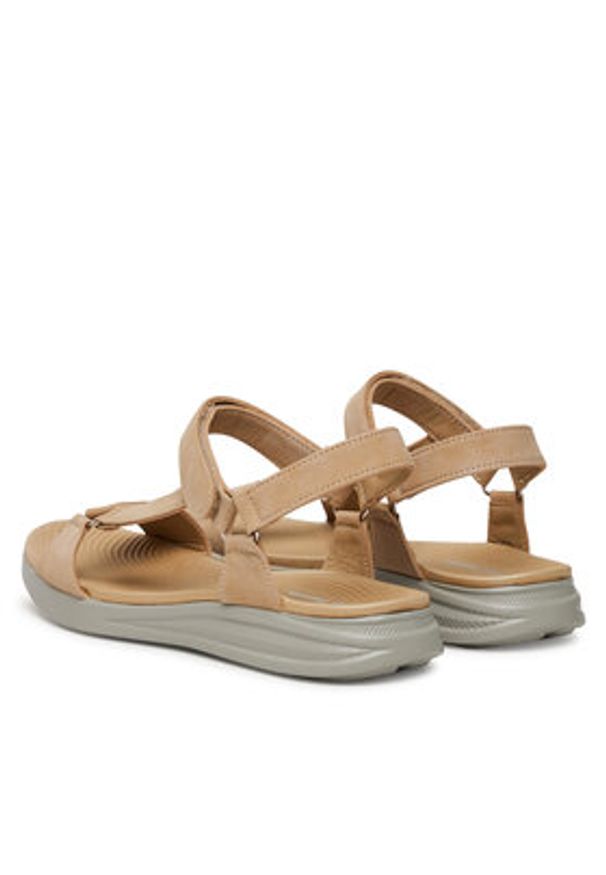 Clara Barson Sandały WFA3698-1 Beżowy. Kolor: beżowy. Materiał: syntetyk, materiał