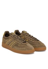 Tommy Jeans Sneakersy The Greenwich Edge EM0EM01609 Brązowy. Kolor: brązowy. Materiał: zamsz, skóra #4
