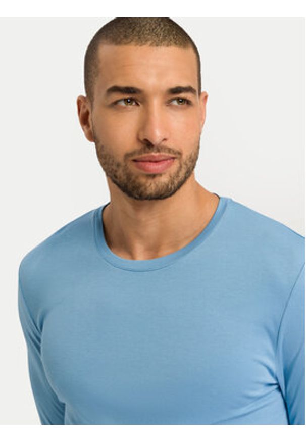 Hanro Piżama 75111 Kolorowy Regular Fit. Materiał: bawełna. Wzór: kolorowy
