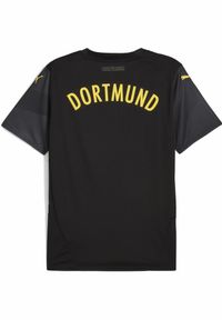 Puma - Męska koszulka wyjazdowa Borussia Dortmund 24/25 PUMA Black Faster Yellow. Kolor: żółty, wielokolorowy, czarny