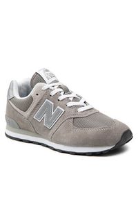 New Balance Sneakersy GC574EVG Szary. Kolor: szary. Materiał: zamsz, skóra. Model: New Balance 574