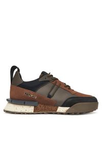Replay - REPLAY Sneakersy Field M GMS1P .000.C0064L Brązowy. Kolor: brązowy. Materiał: skóra
