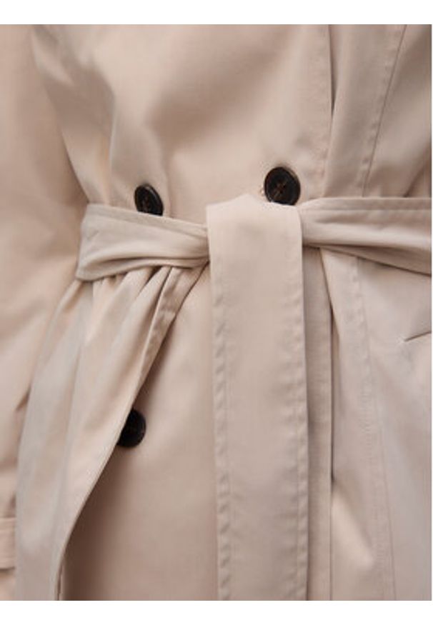 Vero Moda Trencz Chelsea 10329343 Szary Regular Fit. Kolor: szary. Materiał: syntetyk