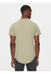 Calvin Klein Jeans T-Shirt J30J323482 Beżowy Regular Fit. Kolor: beżowy. Materiał: bawełna #5